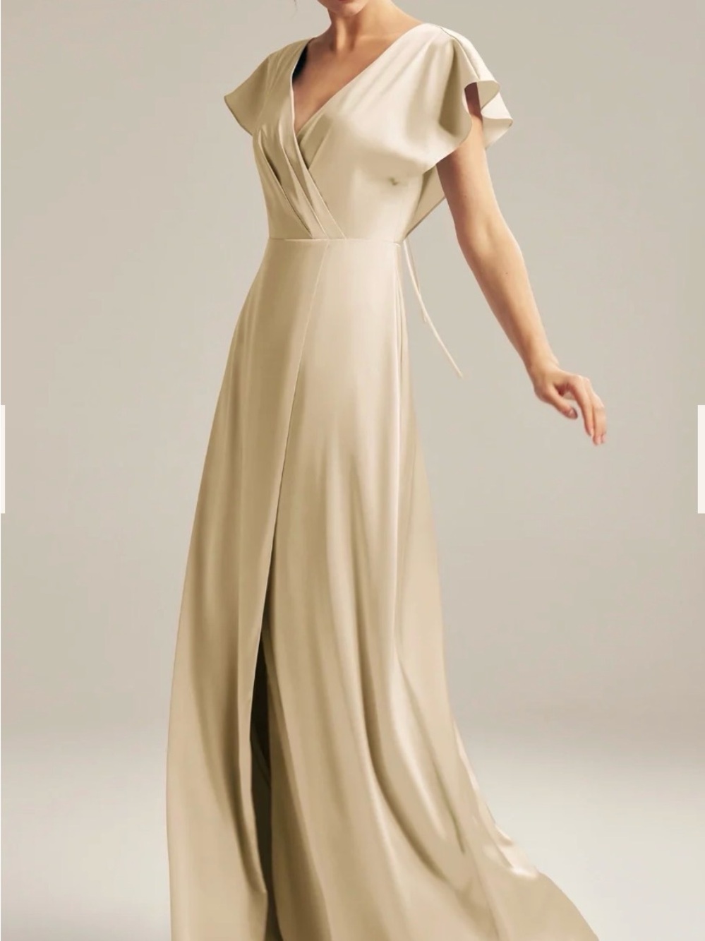 AW Bridal RANA dress in Champagne